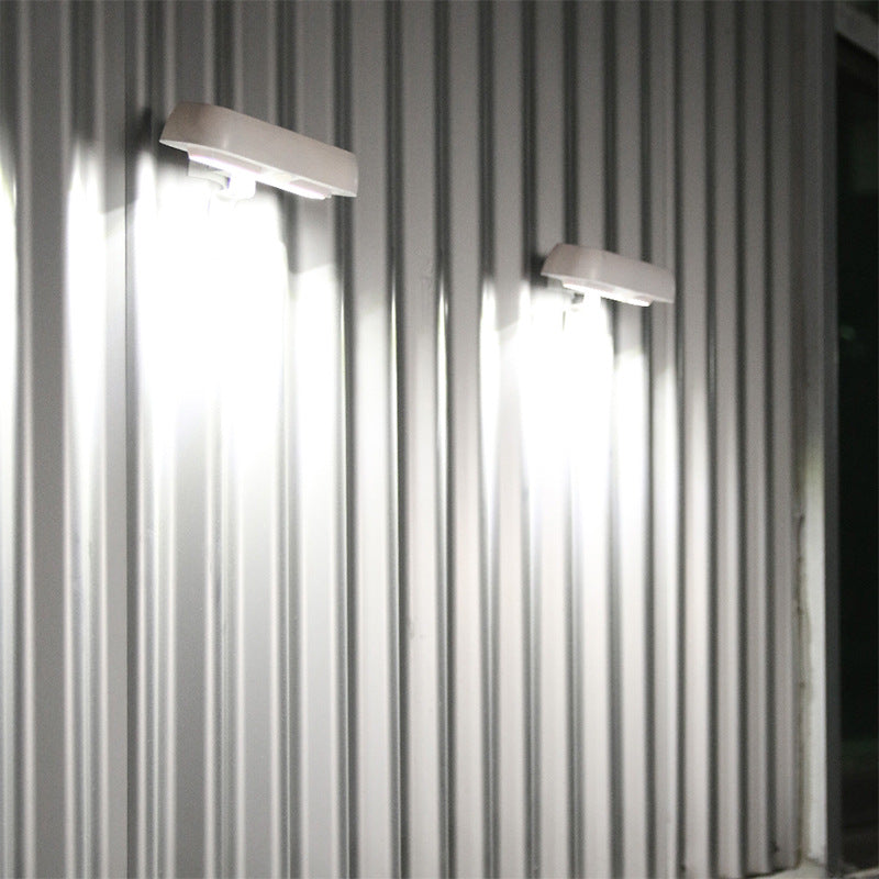 Reeve Solar Security Light, Black Waterproof Wireless Solar Wall Light for Gate, Door & Garage