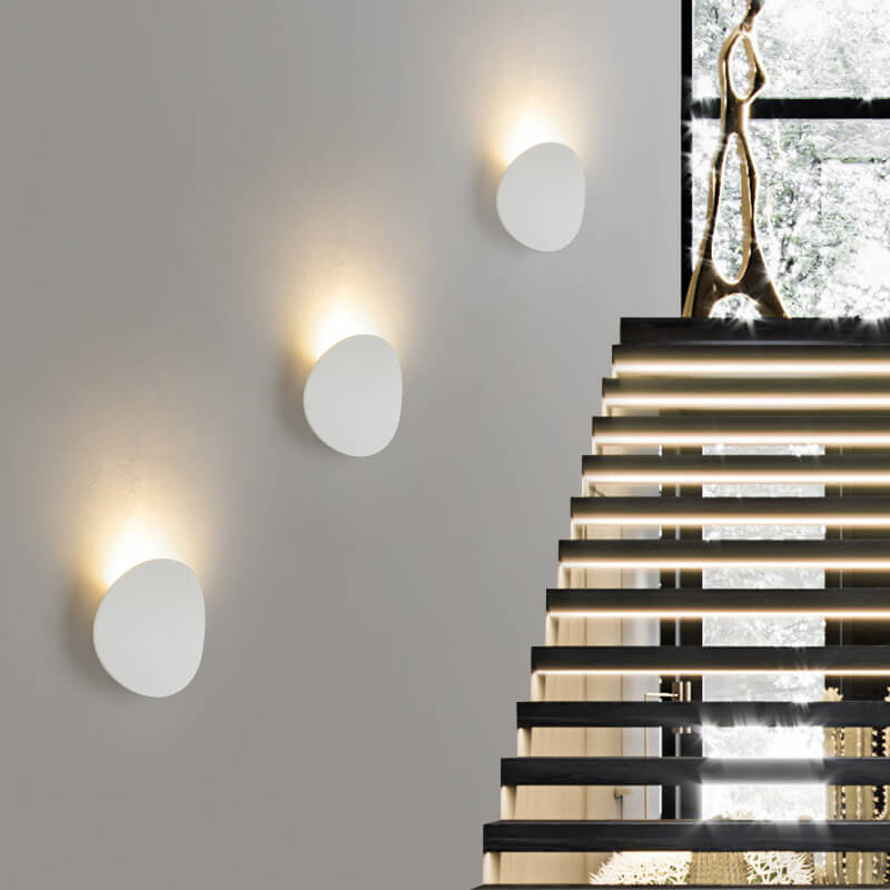 Thorne Round Glass Wall Sconce, Sand Black IP65 Waterproof LED Outdoor Porch Light for Front Door & Entryway