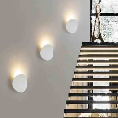 Thorne Round Glass Wall Sconce, Sand Black IP65 Waterproof LED Outdoor Porch Light for Front Door & Entryway