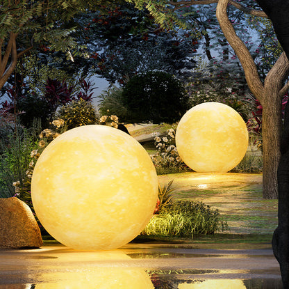 Vale Moon Solar Pendant, Warm Glow Hanging Solar Globe Garden Light for Pergola, Patio, Tree & Gazebo