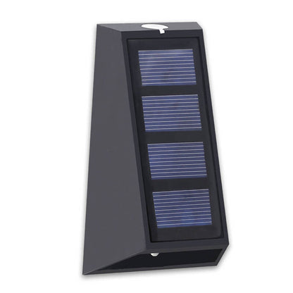 Aurora Solar Colour Light, Black Wireless Solar RGB Colour Changing Garden Light for Fence, Patio & Deck