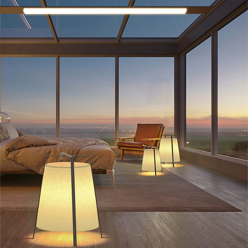 Denby Long Ceiling Light, Black IP65 Waterproof LED Outdoor Flush Mount for Carport, Porch & Covered Walkway