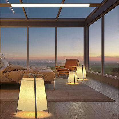Denby Long Ceiling Light, Black IP65 Waterproof LED Outdoor Flush Mount for Carport, Porch & Covered Walkway