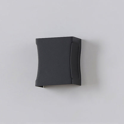 Nash Slim Wall Light, Ultra Slim Black IP65 Waterproof LED Outdoor Sconce for Door Reveal & Narrow Passage