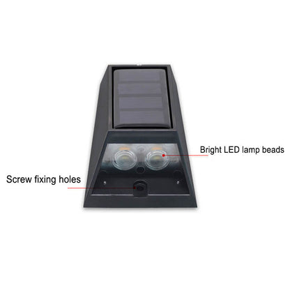 Aurora Solar Colour Light, Black Wireless Solar RGB Colour Changing Garden Light for Fence, Patio & Deck