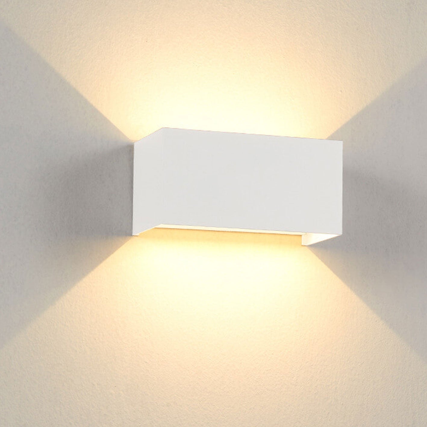 Wexford Up Down Wall Light, Black IP65 Waterproof LED Outdoor Wall Sconce for Front Door, Driveway & Garage