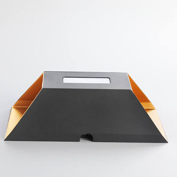 Aldridge Gold Trim Wall Light, Black Gold IP65 Waterproof LED Twin Beam Outdoor Sconce for Modern Facade