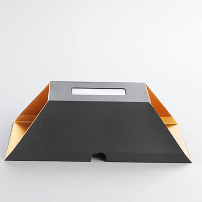Aldridge Gold Trim Wall Light, Black Gold IP65 Waterproof LED Twin Beam Outdoor Sconce for Modern Facade