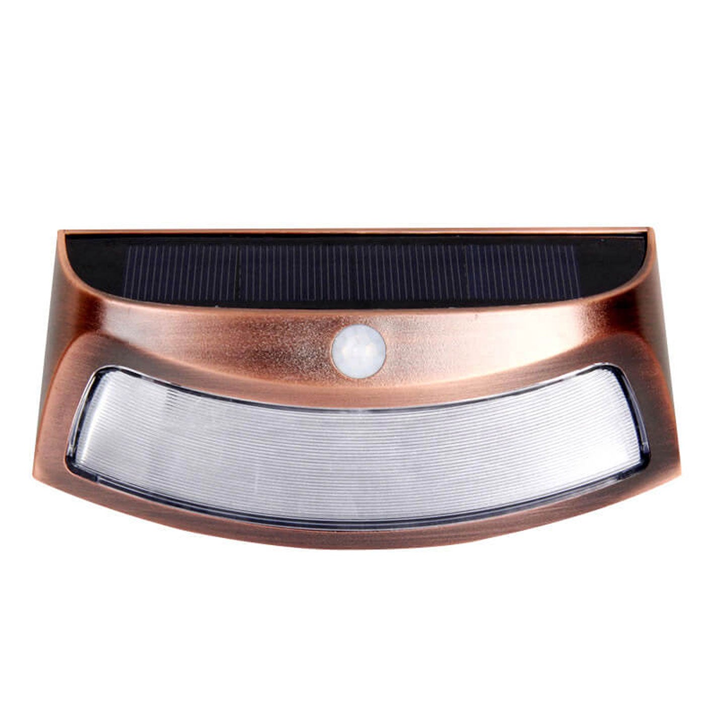 Alder Solar Motion Wall Light, Black or Rose Gold IP65 Waterproof Solar Motion Sensor Light for Gate, Shed & Garage