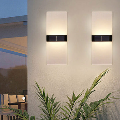 Hollis Solar Accent Light, White IP65 Waterproof Wireless Solar Fence Light for Garden Wall & Shed