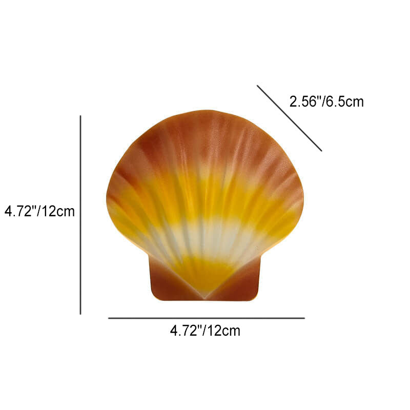 Cowrie Shell Wall Sconce, IP65 Waterproof LED Outdoor Wall Light for Courtyard, Terrace & Garden Wall