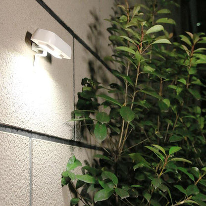 Reeve Solar Security Light, Black Waterproof Wireless Solar Wall Light for Gate, Door & Garage