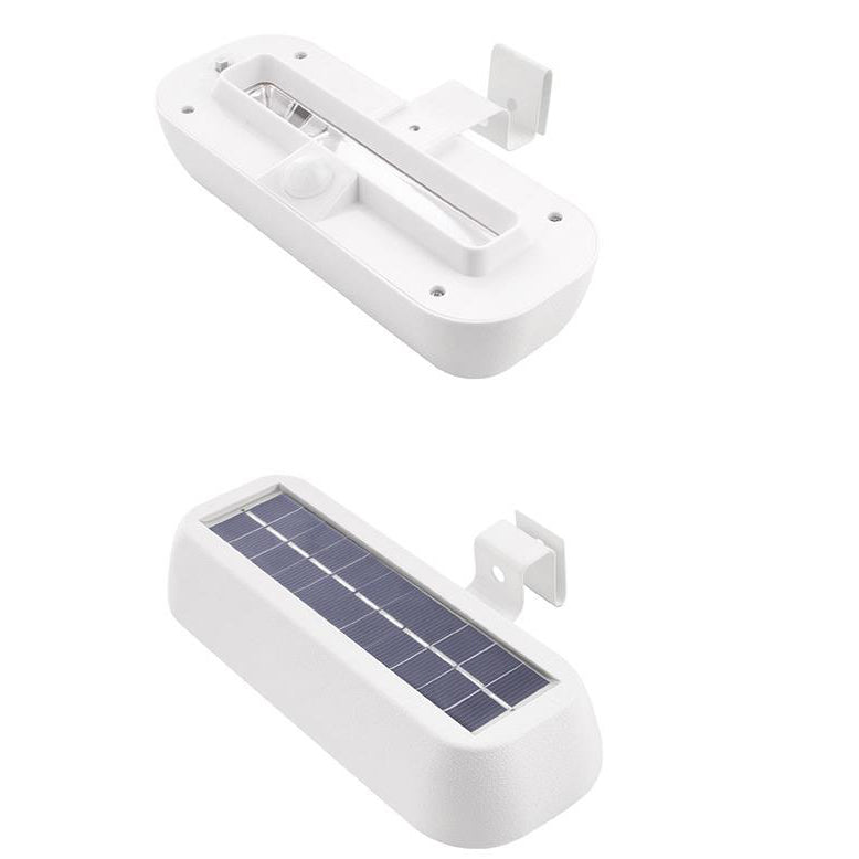 Reeve Solar Security Light, Black Waterproof Wireless Solar Wall Light for Gate, Door & Garage