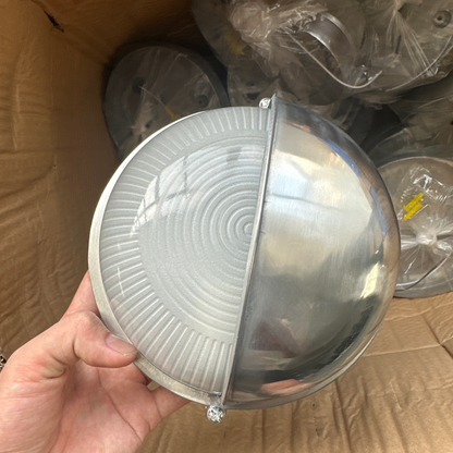 Ashby Frosted Globe Sconce, Frosted Glass E26 Wall Light for Covered Porch, Hallway & Workshop