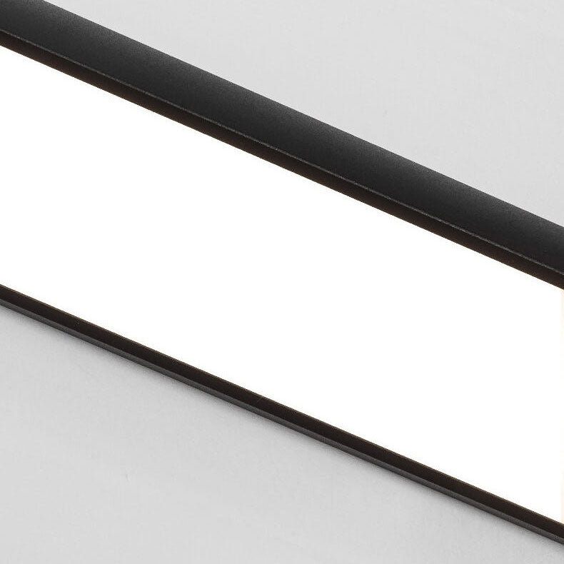 Ridley Wide Bar Wall Light, Black IP65 Waterproof LED Outdoor Linear Sconce for Garage, Facade & Garden Wall