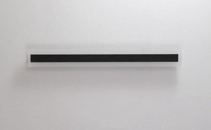 Calder Slim Column Wall Light, Tall Black IP65 Waterproof LED Outdoor Sconce for Front Door, Garage & Entryway