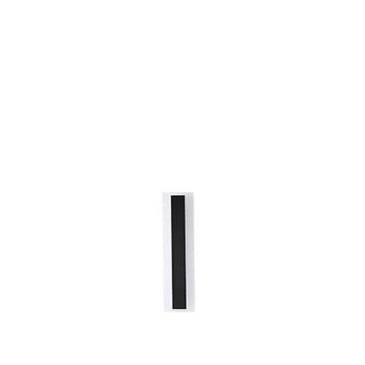Calder Slim Column Wall Light, Tall Black IP65 Waterproof LED Outdoor Sconce for Front Door, Garage & Entryway