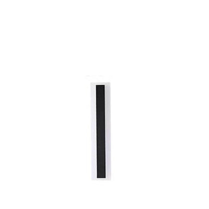Calder Slim Column Wall Light, Tall Black IP65 Waterproof LED Outdoor Sconce for Front Door, Garage & Entryway