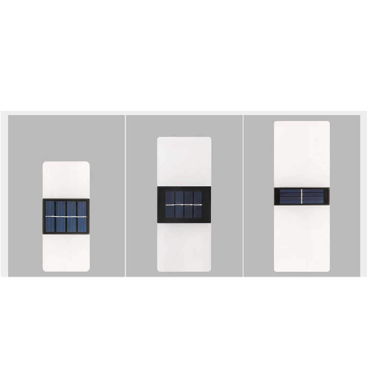 Hollis Solar Accent Light, White IP65 Waterproof Wireless Solar Fence Light for Garden Wall & Shed