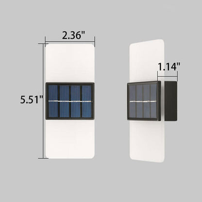 Hollis Solar Accent Light, White IP65 Waterproof Wireless Solar Fence Light for Garden Wall & Shed