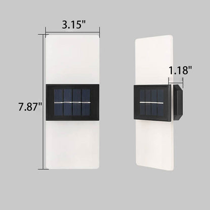 Hollis Solar Accent Light, White IP65 Waterproof Wireless Solar Fence Light for Garden Wall & Shed