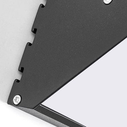 Brecon Square Bar Wall Light, Black White IP65 Waterproof LED Outdoor Sconce for Garage, Patio & Facade