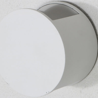 Corbin Square Up Down Light, Black White IP65 Waterproof LED Outdoor Wall Sconce for Modern Facade & Fence