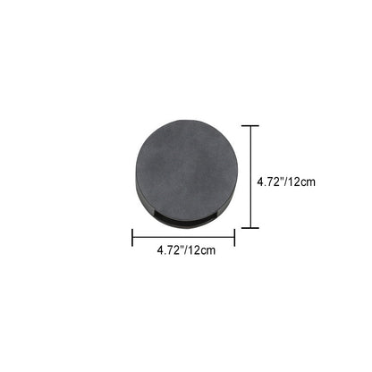 Corbin Square Up Down Light, Black White IP65 Waterproof LED Outdoor Wall Sconce for Modern Facade & Fence
