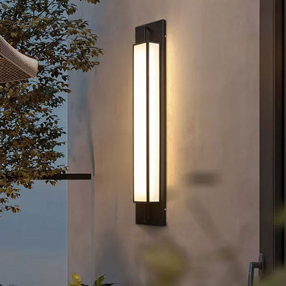 Sandell Dolomite Bollard Light, LED Garden Bollard Path Light for Driveway, Border & Walkway