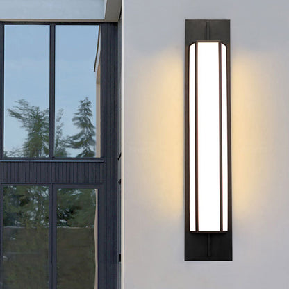 Sandell Dolomite Bollard Light, LED Garden Bollard Path Light for Driveway, Border & Walkway