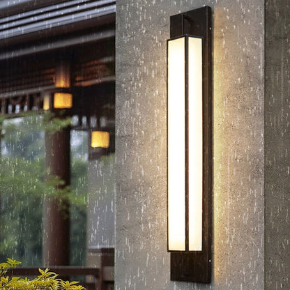 Sandell Dolomite Bollard Light, LED Garden Bollard Path Light for Driveway, Border & Walkway