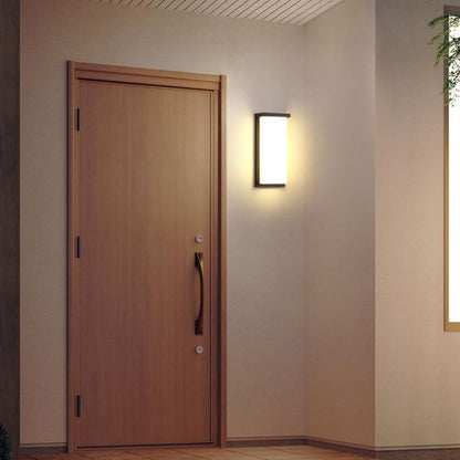 Halstead LED Up Down Wall Light, Black IP65 Waterproof LED Outdoor Facade Wash Light for Garage & Driveway
