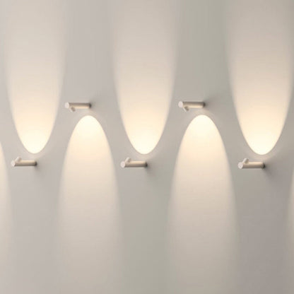 Rowan Bamboo Knot Sconce, Black White IP65 Waterproof LED Outdoor Wall Light for Doorway, Fence & Garden Wall