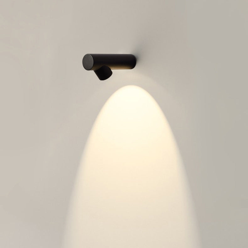 Rowan Bamboo Knot Sconce, Black White IP65 Waterproof LED Outdoor Wall Light for Doorway, Fence & Garden Wall