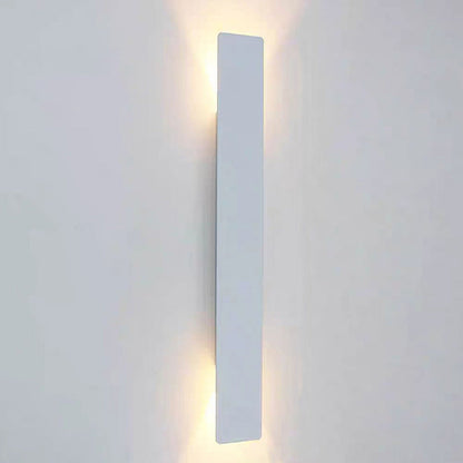 Selby Slim Strip Wall Light, Black IP65 Waterproof LED Outdoor Wall Sconce for Front Door, Fence & Pathway