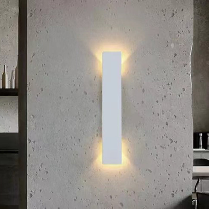 Selby Slim Strip Wall Light, Black IP65 Waterproof LED Outdoor Wall Sconce for Front Door, Fence & Pathway