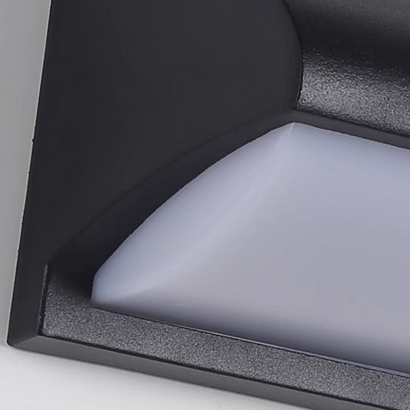 Morley Panel Wall Sconce, IP65 Waterproof LED Outdoor Panel Light for Doorway & Driveway