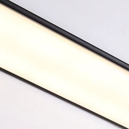 Halden Linear Outdoor Wall Light, Black IP65 Waterproof LED Up Down Wall Sconce for Porch, Patio & Garden Wall