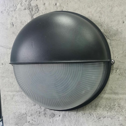 Ashby Frosted Globe Sconce, Frosted Glass E26 Wall Light for Covered Porch, Hallway & Workshop