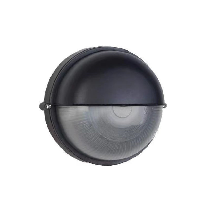 Ashby Frosted Globe Sconce, Frosted Glass E26 Wall Light for Covered Porch, Hallway & Workshop