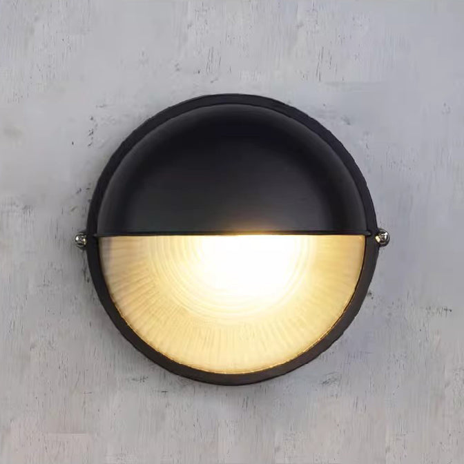 Ashby Frosted Globe Sconce, Frosted Glass E26 Wall Light for Covered Porch, Hallway & Workshop