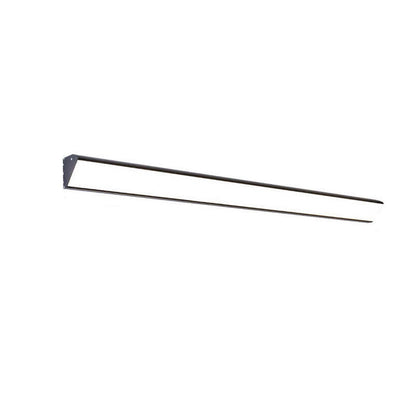Ridley Wide Bar Wall Light, Black IP65 Waterproof LED Outdoor Linear Sconce for Garage, Facade & Garden Wall