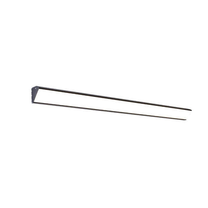 Ridley Wide Bar Wall Light, Black IP65 Waterproof LED Outdoor Linear Sconce for Garage, Facade & Garden Wall