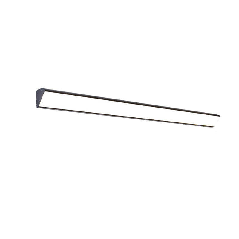 Ridley Wide Bar Wall Light, Black IP65 Waterproof LED Outdoor Linear Sconce for Garage, Facade & Garden Wall