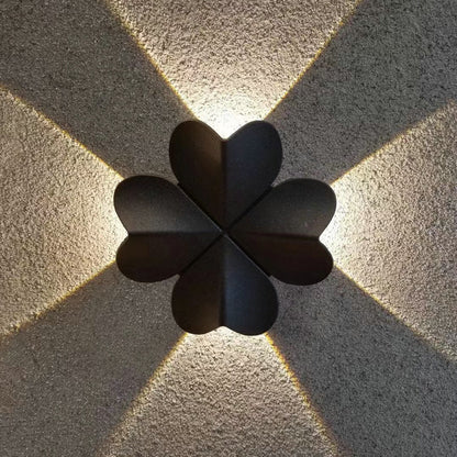Marlow Compact LED Wall Light, White Black IP65 Waterproof LED Outdoor Sconce for Steps, Fence & Wall
