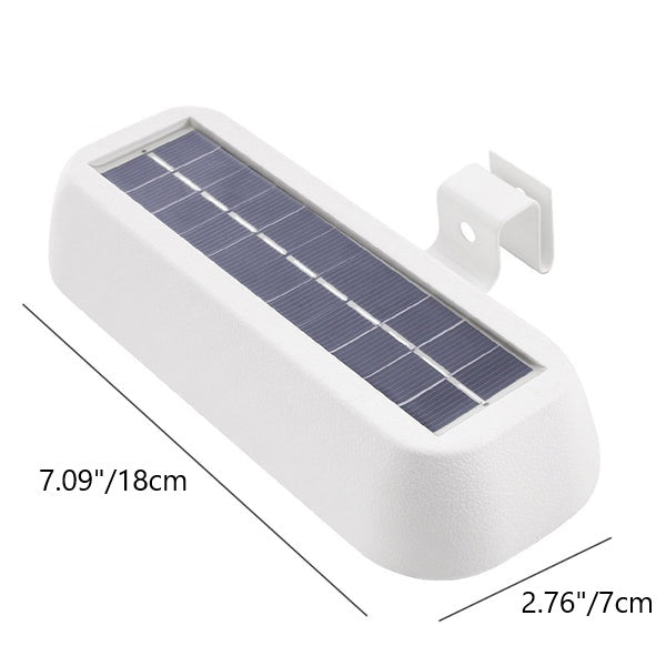 Reeve Solar Security Light, Black Waterproof Wireless Solar Wall Light for Gate, Door & Garage
