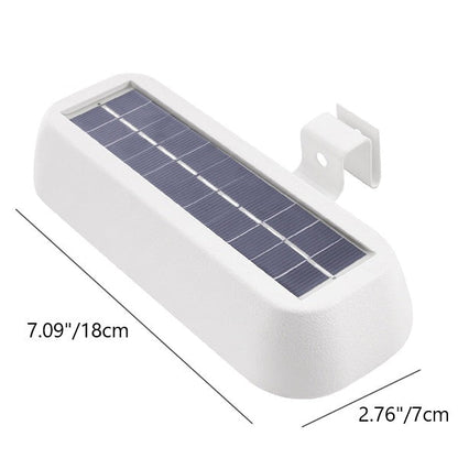 Reeve Solar Security Light, Black Waterproof Wireless Solar Wall Light for Gate, Door & Garage