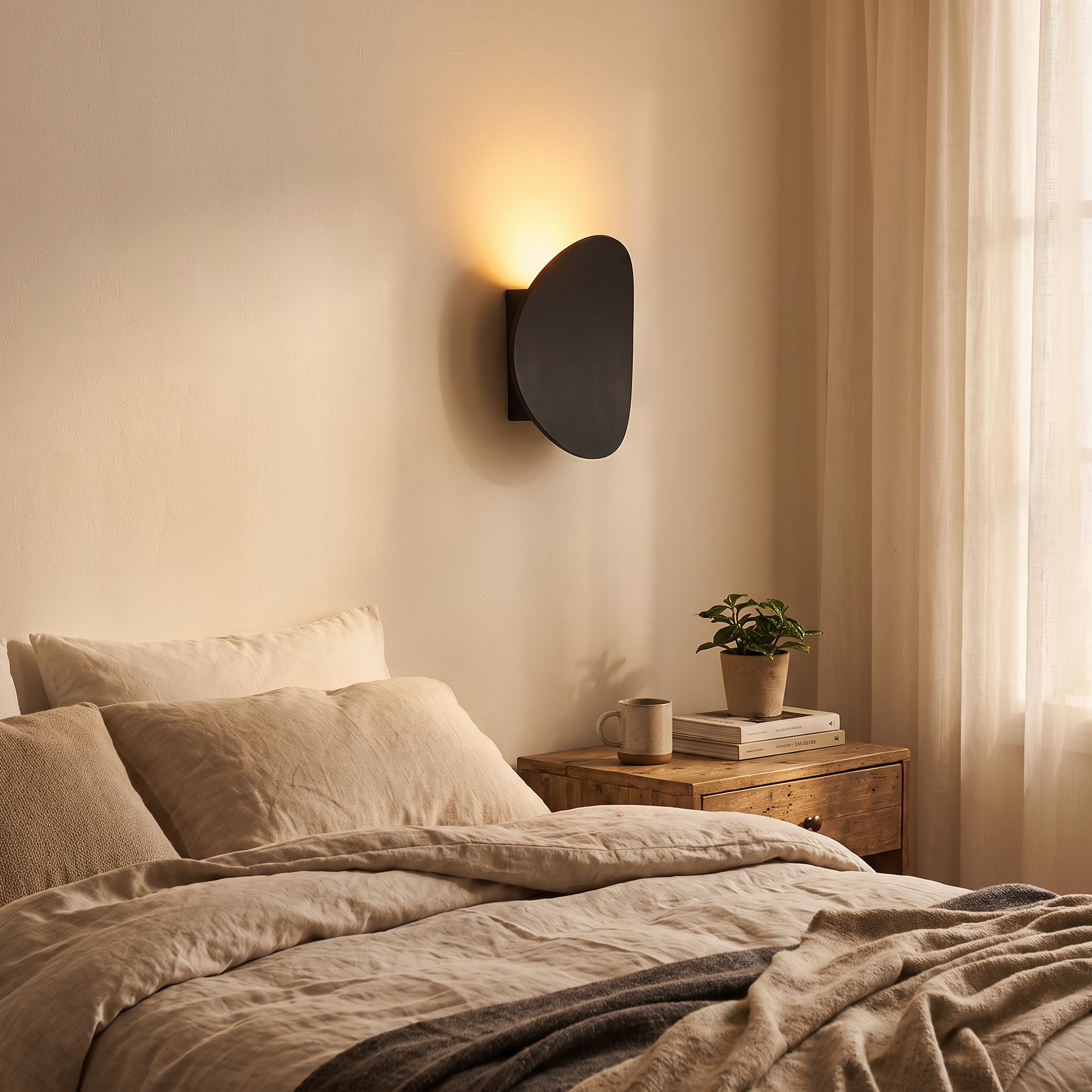 Outdoor lighting in use