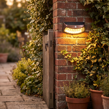 Outdoor lighting in use